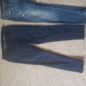 Lot of 4 Jeans Hollister, Banana and Articles of Society
